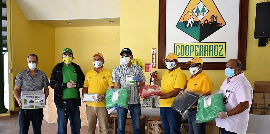 COOPEARROZ dona medio millón a Hospital Morillo King en equipos y materiales
